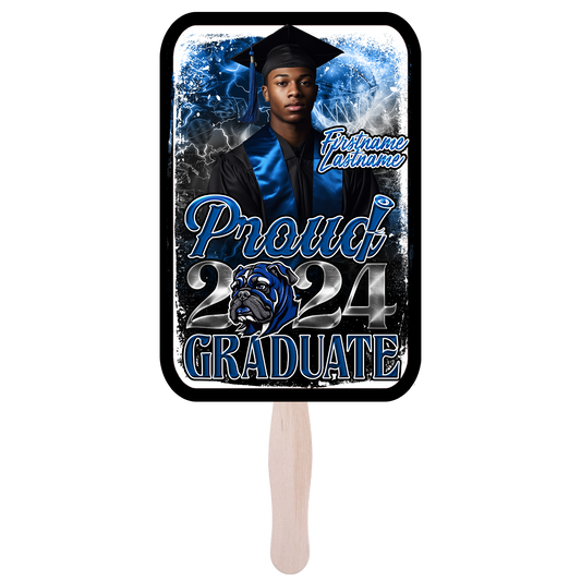 Graduation 2024 Proud Graduate Fan (5 fans for 20)